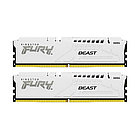 Комплект модулей памяти Kingston FURY Beast White XMP KF552C40BWK2-32 DDR5 32GB (Kit 2x16GB) 5200MHz, фото 3