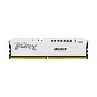 Комплект модулей памяти Kingston FURY Beast White XMP KF552C40BWK2-32 DDR5 32GB (Kit 2x16GB) 5200MHz, фото 4