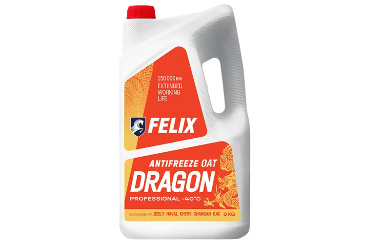 Антифриз FELIX Dragon 5кг., фото 1