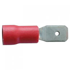 Наконечн изол 1,5-2,5 ммкв, плоский штифтовой, 4,8х0,5; KFE-2485 (упак 100 шт)