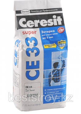 Затирка Ceresit CE33, 5 кг серая