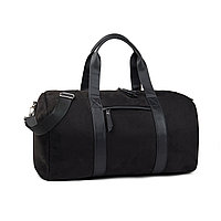 Дорожная сумка VINGA Marlow из переработанного полиэстера RCS, черный; , Длина 50 см., ширина 30 см., высота