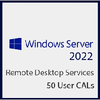 Microsoft Windows Server 2022 RDS 50 USER CAL, ESD