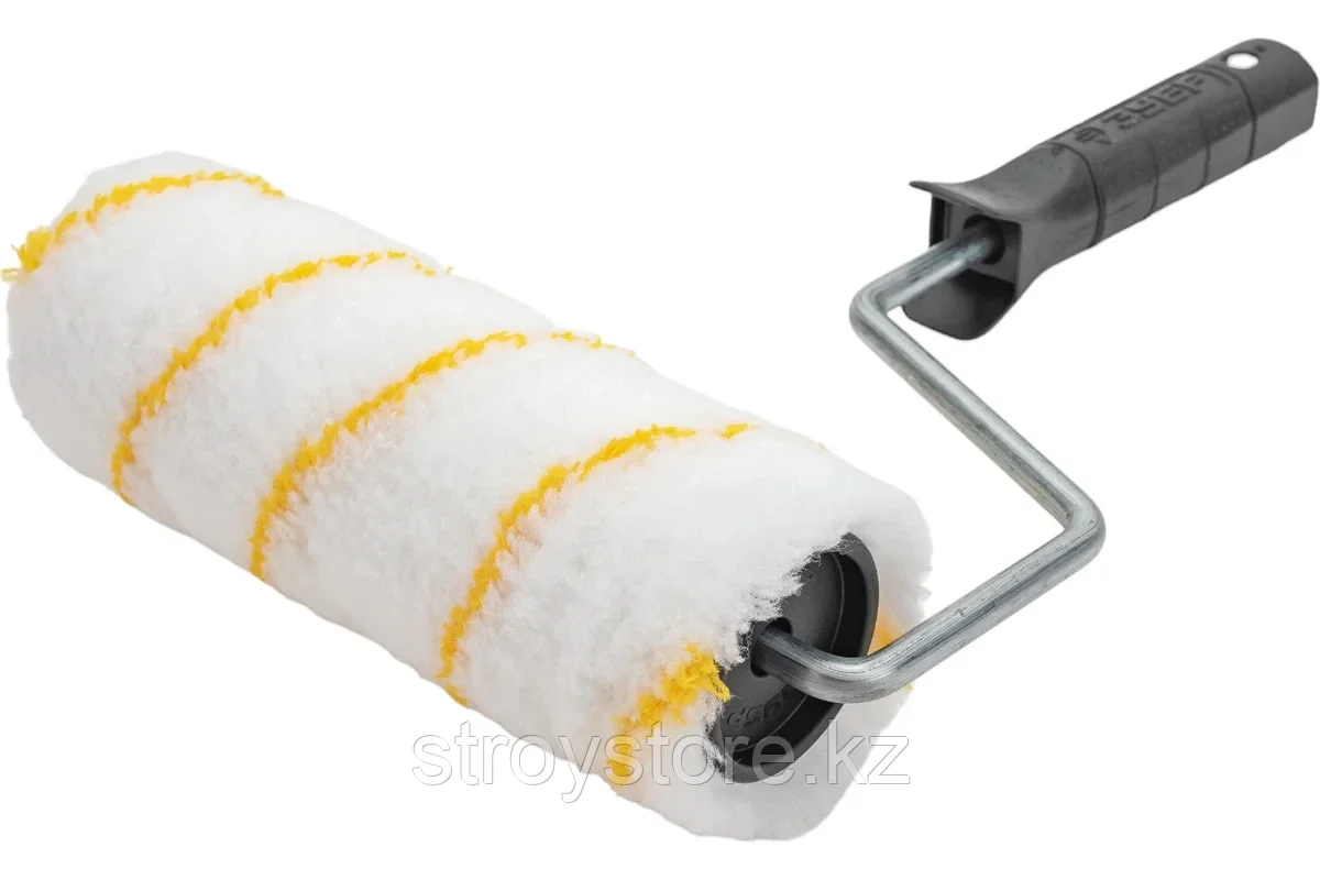 Валик малярный с ручкой, полиакрил, ЗУБР ГИРПАИНТ ПРОФЕССИОНАЛ 48 мм, 180 мм, фото 1