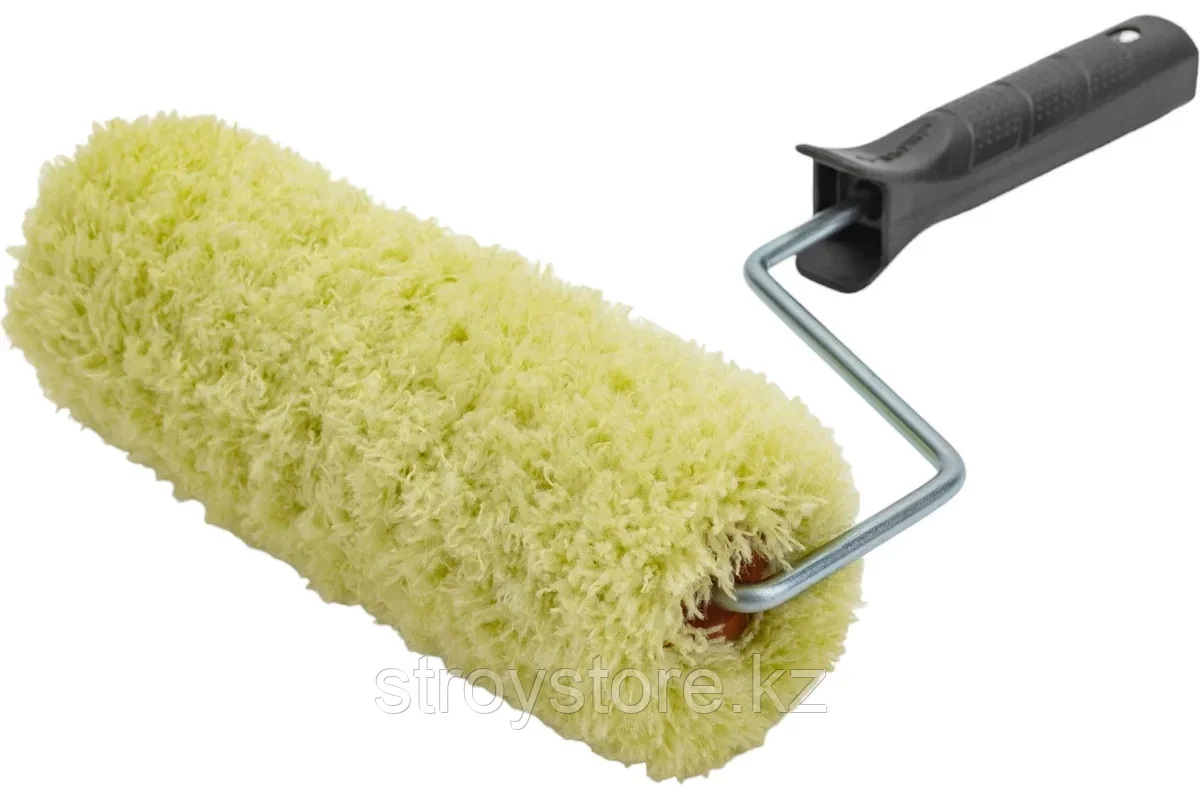 Валик фасадный с ручкой, полиэстер, ЗУБР СИНТЕКС ОПТИМА 50 мм, 6х180 мм