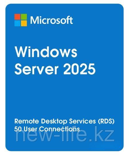 Microsoft Windows Server 2025 RDS 50 Device CAL, ESD