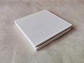 Выключатель беспроводной одноклавишная панель белая 86х86