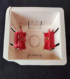 Уценка Подрозетник под гипсокартон с винтами монтажная коробка стандарта 86*86 мм