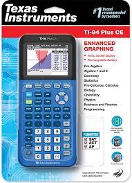 Калькулятор графический типа Texas Instruments TI-84 Plus CE-T (Комфортные Школы)