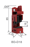 Блокиратор электрических автоматов Breaker lockout BD-D18