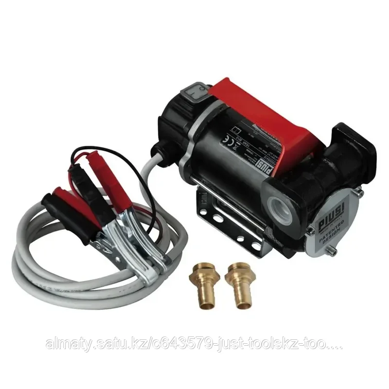 PIUSI Carry 3000 inline 24V - Переносной роторный лопастной электронасос  для ДТ, 50/30 л/мин