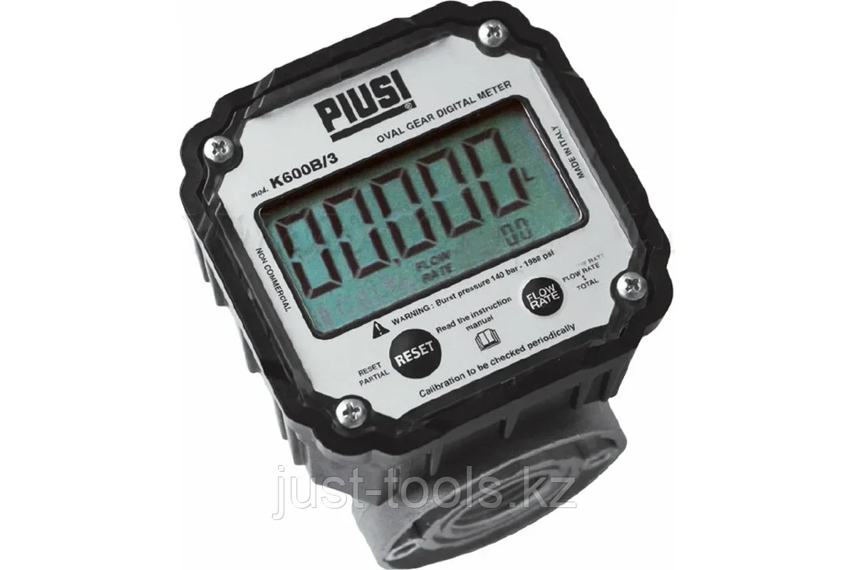 PIUSI K600 B/3 - Электронный счетчик для дизельного топлива, 10-100 л/мин