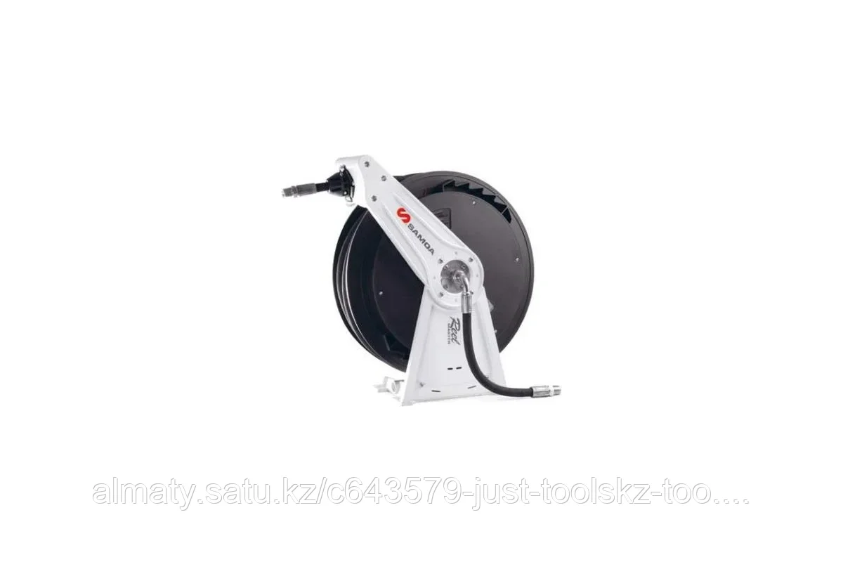 SAMOA Катушка с одной алюминиевой опорой для консистентной смазки, 15 м х 3/8"