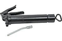 SAMOA Шприц для консистентной смазки объемом 500 см3 с пистолетной ручкой прямой жесткий наконечник