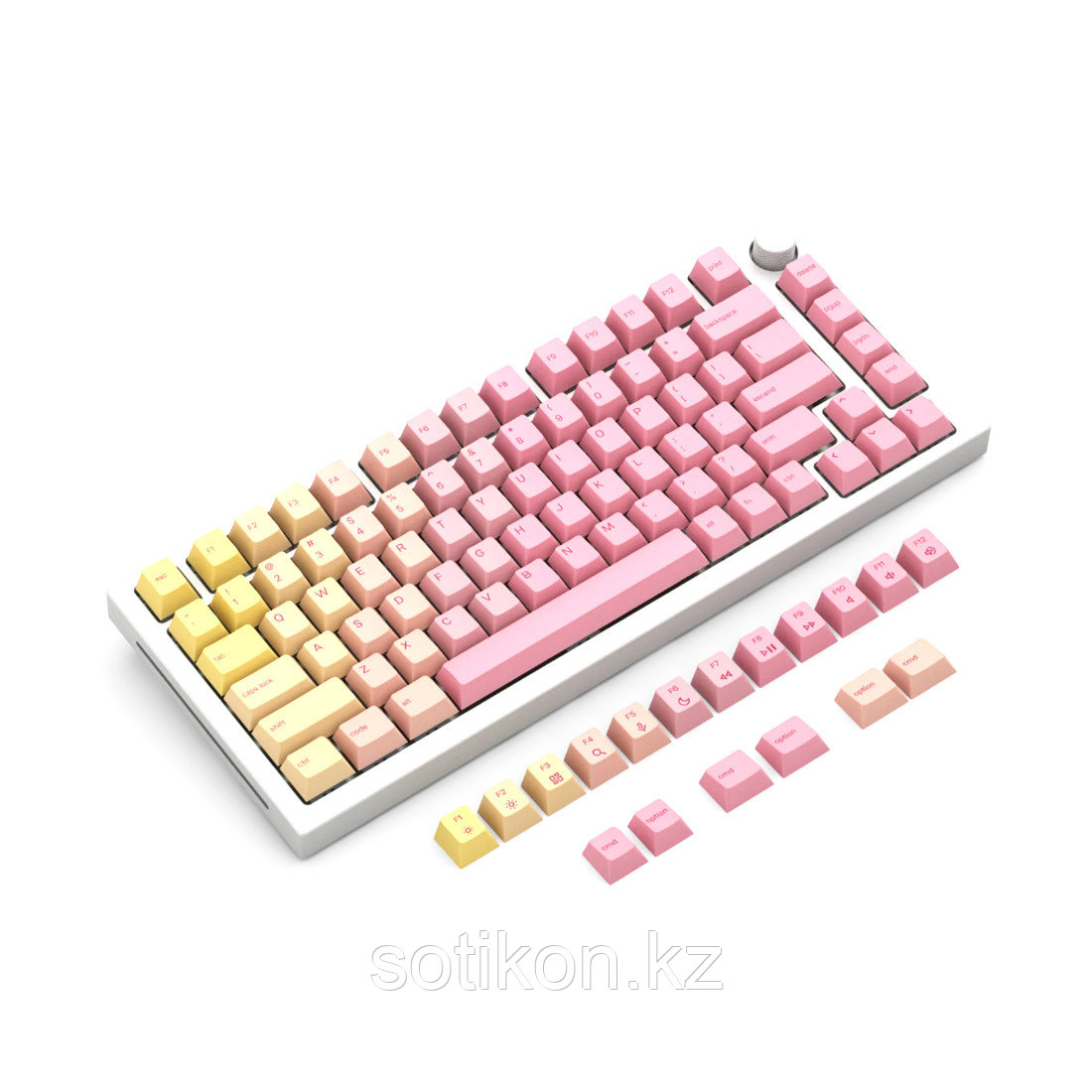 Набор кнопок на клавиатуру Glorious GPBT Keycaps Grapefruit (GLO-KC-GPBT-PG)