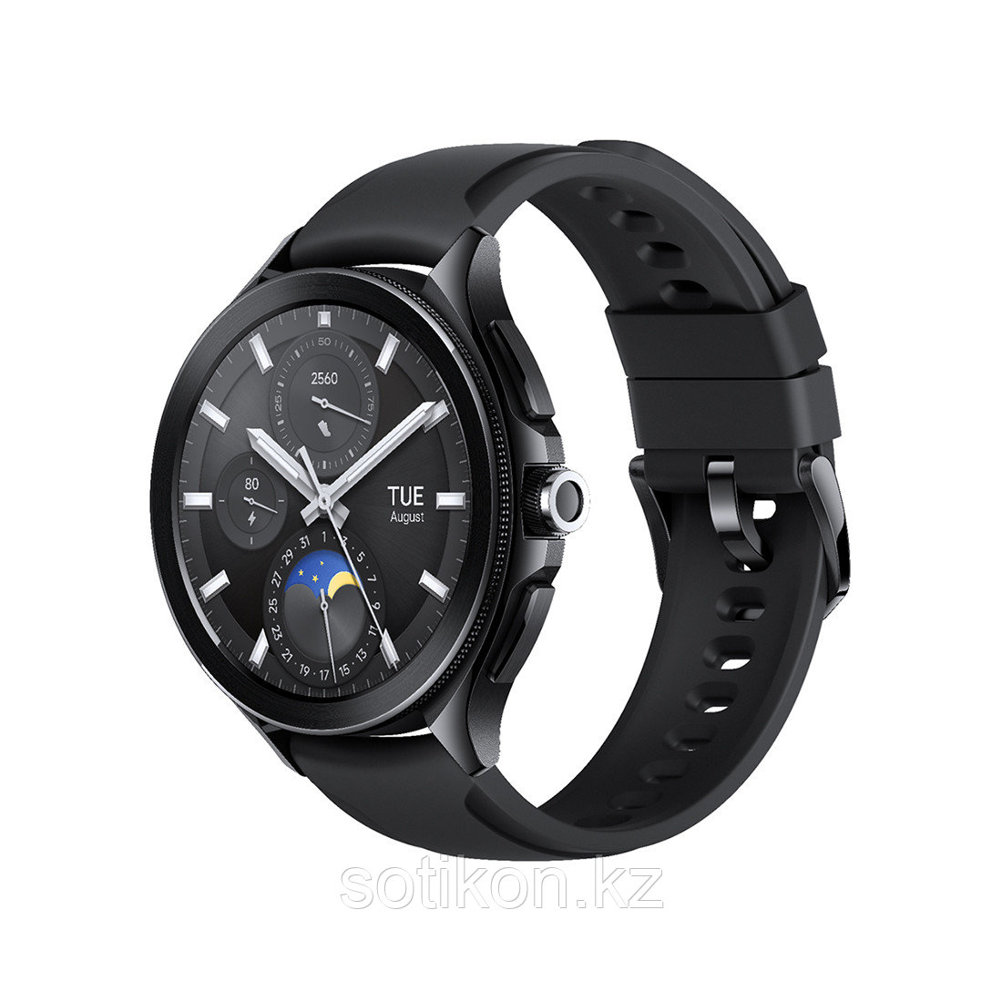 Смарт часы Xiaomi Watch 2 Pro-Bluetooth Black Case with Black Fluororubber Strap