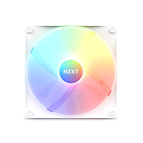 Кулер для компьютерного корпуса NZXT F140 RGB Core RF-C14SF-W1 White, фото 2