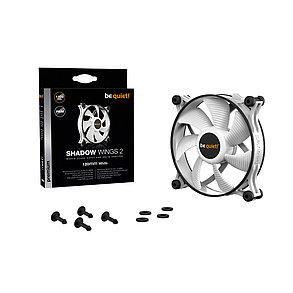 Вентилятор для компьютерного корпуса Bequiet! Shadow Wings 2 120mm PWM White, фото 3