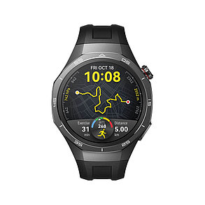 Смарт часы Huawei Watch GT 5 Pro VLI-B29 46mm Black Fluoroelastomer Strap, фото 3