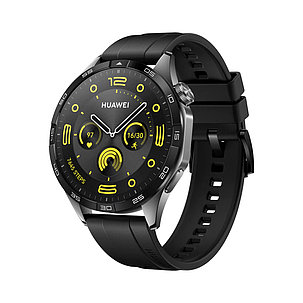 Смарт часы Huawei Watch GT 4 PNX-B19 46mm Black Fluoroelastomer Strap, фото 1