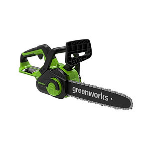 Цепная пила аккумуляторная Greenworks G24CS25K4 24V 25см c АКБ 4Ач и ЗУ, фото 1
