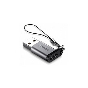 Переходник Ugreen US276/50533 USB-C 3.1 на USB-A 3.0 Серый, фото 3