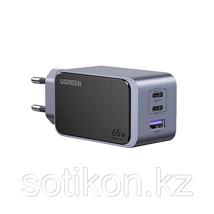 Универсальное зарядное устройство Ugreen X553/35042 Nexode 65W GaN Серый, фото 1