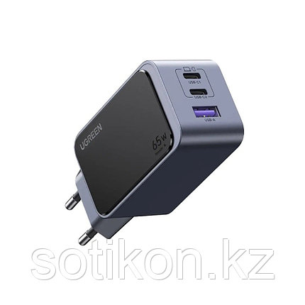 Универсальное зарядное устройство Ugreen X553/35042 Nexode 65W GaN Серый, фото 3