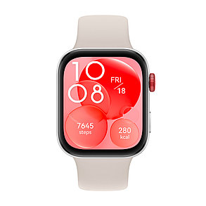 Смарт часы Huawei Watch Fit 3 SLO-B09 Moon White Fluoroelastomer Strap, фото 3