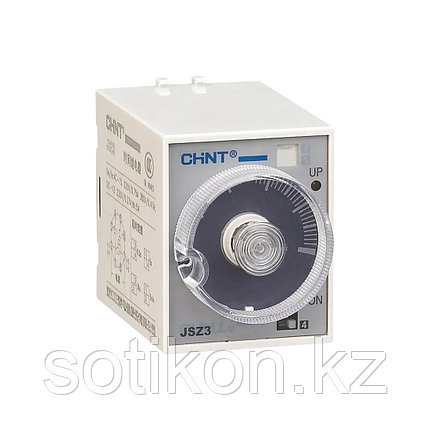Реле времени CHINT JSZ3A-E 5-60s/10/60min/6h AC 220V, фото 1