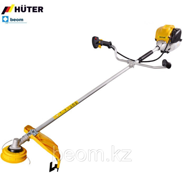 Триммер бензиновый HUTER GGT-2000 4Т ( 2000 Вт | Вес, 9.8 кг | Прямая штанга | Тип двигателя 4-х тактный )