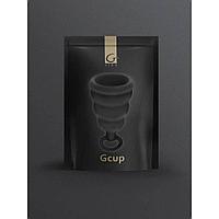 Gvibe Gcup Black силиконовая менструальная чаша с защитой от протечек, 10 мл
