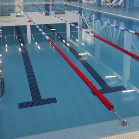Разделительные дорожки для бассейна