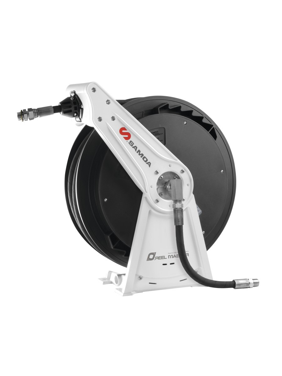 Открытая алюминиевая катушка для смазки: рукав 3/8" х 15 м