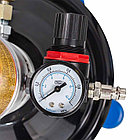 Нагнетатель смазки пневматический перекатной (объем бака 12л), фото 3