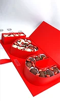 Алматы Клубника в шоколаде коробочка I Love You