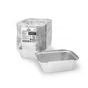 Крышка картон-мет. для алюминиевой формы 410-004 размер 140 х 115 мм, 100 шт/уп