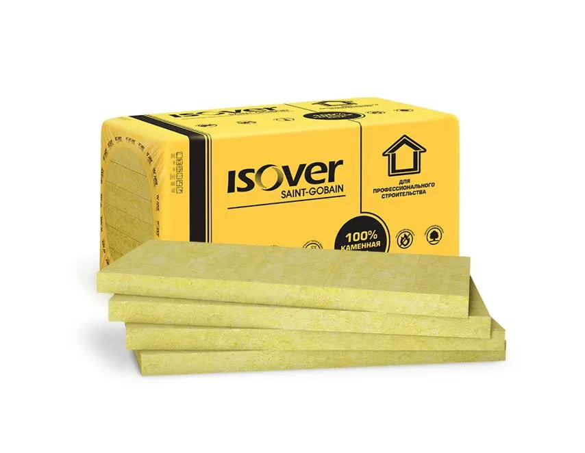 Минплита ISOVER VENTI OPTIMAL П125 (80) 50х600х1000 (3,6м2) (6шт) (0,180м3)