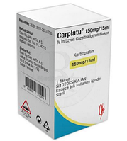 Карбоплатин (Carboplatin) | Carplatu 150 mg/15 ml
