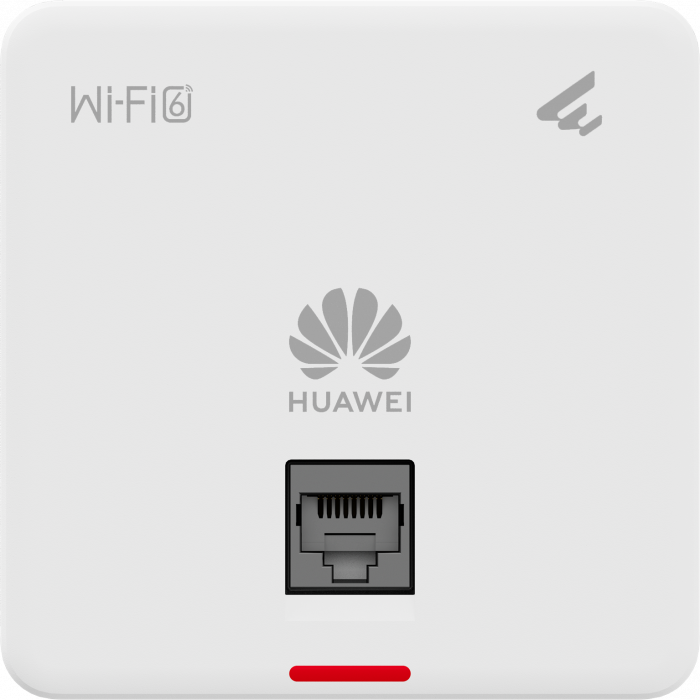 Huawei Точка доступа HUAWEI AP160 Wi-Fi 6 настенная (2.4/5 GHz, 2x2/2x2 MIMO, 1*GE PoE/1*GE RJ45, установка в