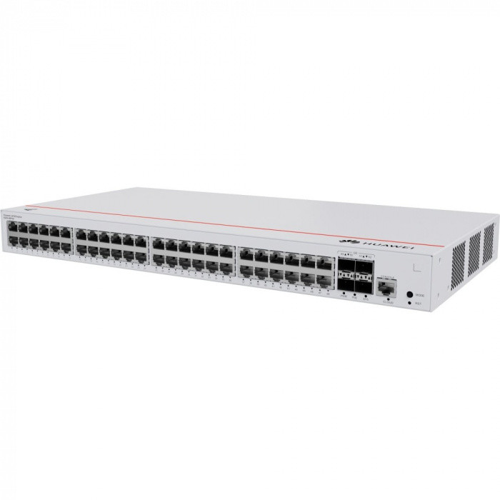 Huawei Коммутатор Huawei S220-48P4S (L2, 48*10/100/1000BASE-T ports 380W PoE+, 4*GE SFP ports, AC power)