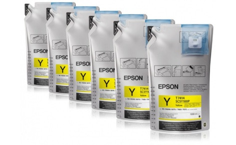 Epson Набор картриджей Epson C13T773440 Yellow с желтыми чернилами 6х1л для Epson SureColor SC-B6000/B7000