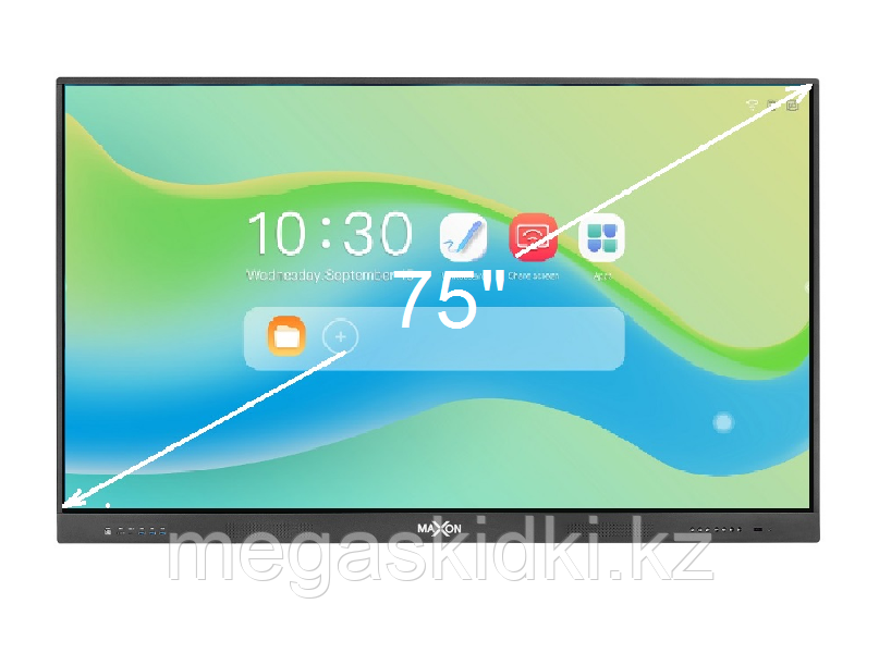 Интерактивная панель 75 дюймов MAXON PF-75 (8/128Gb)