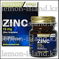 Цинка сульфат, микроэлемент в таблетках от Nutraxin (Турция)