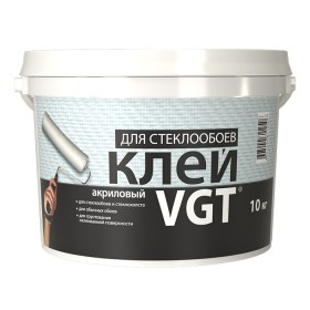Клей акриловый для стеклообоев VGT 10кг - фото 1 - id-p121050343