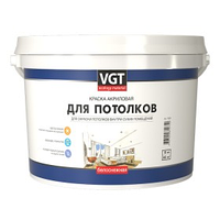 Краска для потолков VGT ВД-АК-2180 Белоснежная 15кг