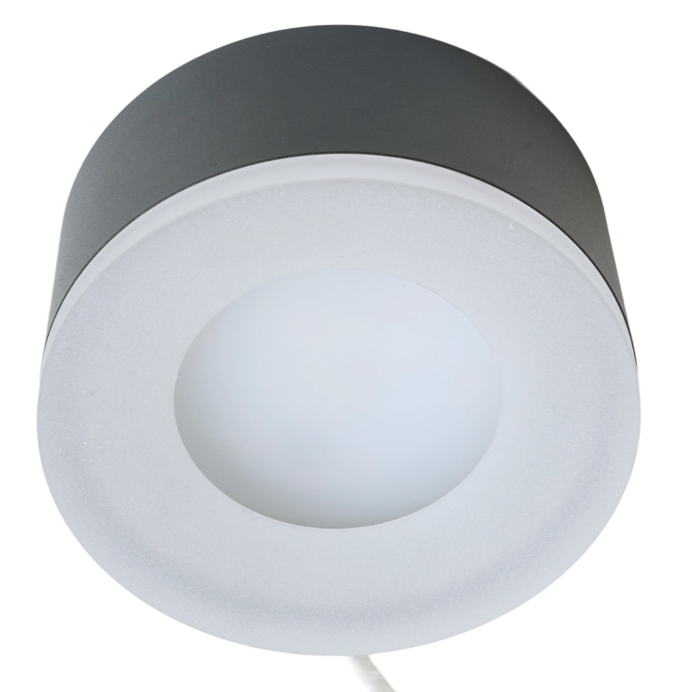 Светильник потолочный Feron HL456 12W, 230V, GX53, черный, фото 1