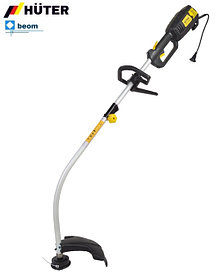 Электротриммер HUTER GET-1000S ( 1000 Вт | 220В | Вес, 5.5 кг | Леска 2 мм | Ширина кошения 35 см )