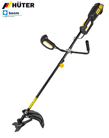 Электротриммер HUTER GET-1700B ( 1700 Вт | 220В | Вес, 6.6 кг | Леска 2.4 мм | Нож 3Т | Ширина кошения 42 см )