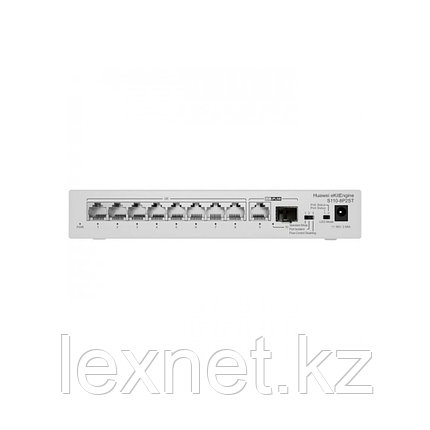 Коммутатор, Huawei, S110-8P2ST, 8 портов 10/100/1000M RJ-45, 1 порт SFP, 124 W PoE+, фото 3